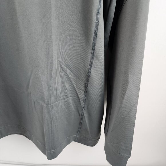 Deolax Shirt Mens XXL Gray 1/4 Zip 4 Way Stretch Performance Golf Pullover NWT - Picture 5 of 10